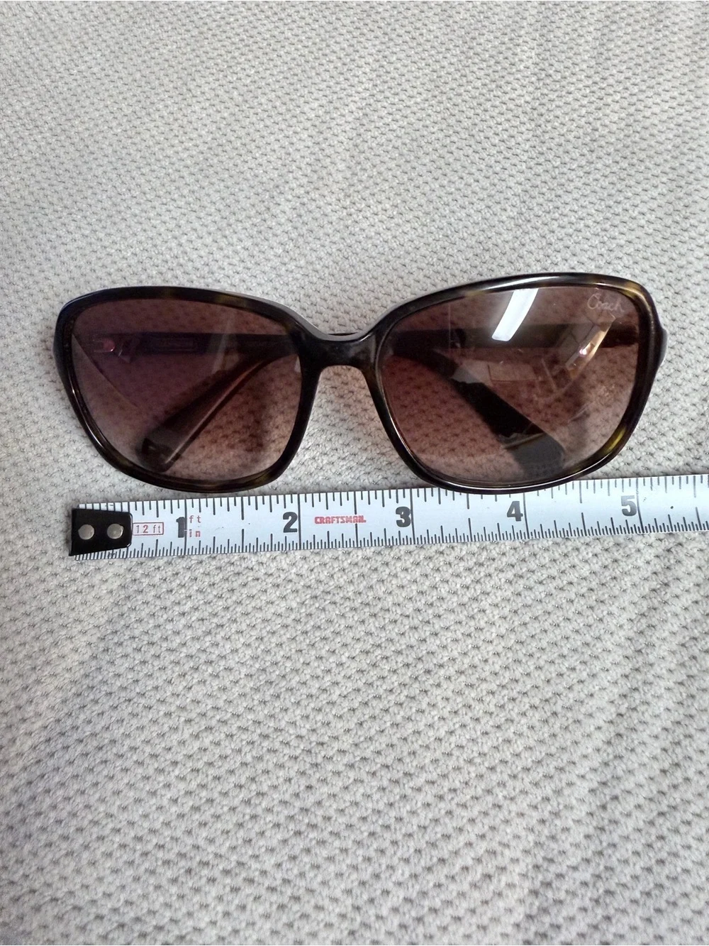 Coach Autumn S8034 Tortoise Brown Gradient Sunglasses Women’s